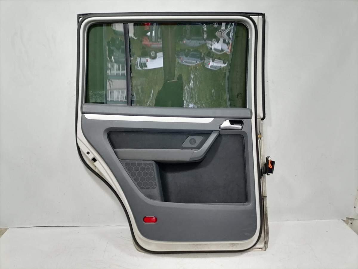 VW Touran original T&uuml;r hinten links LR7L Silver Leaf Rohbau Bj.2009